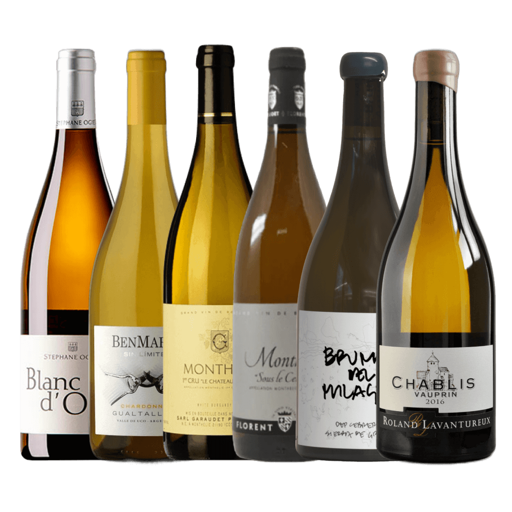 Pack vinos blancos de cuerpo medio / completo