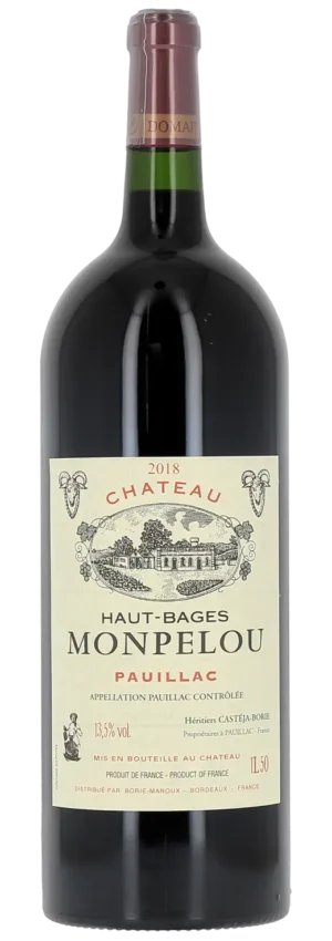 Château Haut-Bages Montpelou Pauillac 2018 Magnum